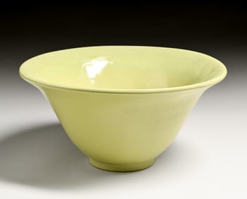California Faience Artist Signed Fruit Bowl c1920s