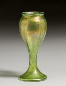 Bohemian Art Glass Vase c1920s