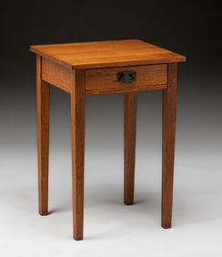 L&JG Stickley One-Drawer End Table c1907