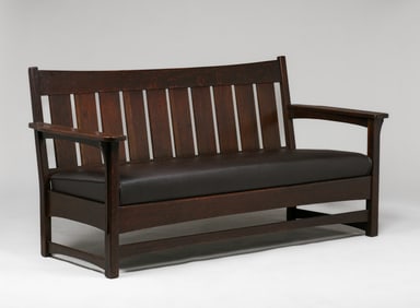 Lifetime Puritan Bench Settle c1912
