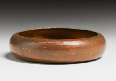 Dirk van Erp Hammered Copper Small Bowl c1910s