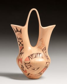 Kathleen Collateta Hopi Wedding Vase c2000s