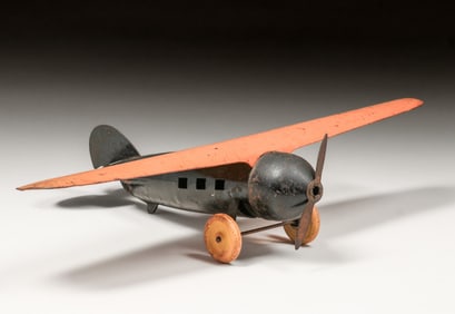 Wyandotte Steel Toy Plane c1930s