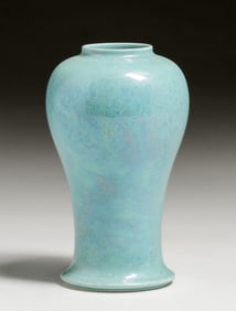 Ruskin Pottery Robin's Egg Blue Vase 1917
