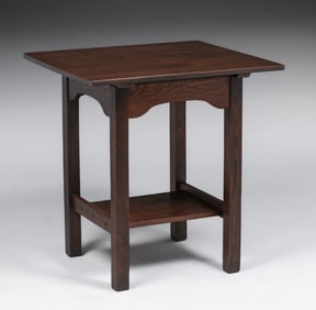 Grand Rapids Square Side Table c1910