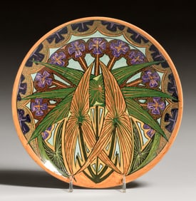 Plateelbakkerij De Distel - Dutch Ceramic Plate c1900s