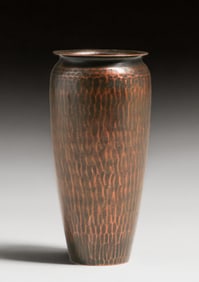 Roycroft Hammered Copper 6" Vase c1920s