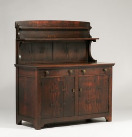 L&JG Stickley – Onondaga – Tobey Butterfly Sideboard c1901-1902