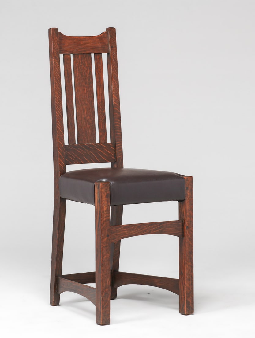 Limbert #85 Desk Chair c1910 (1 of 3)