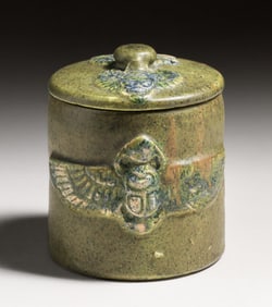 Arts & Crafts Period Manual Arts Scarab Humidor c1910