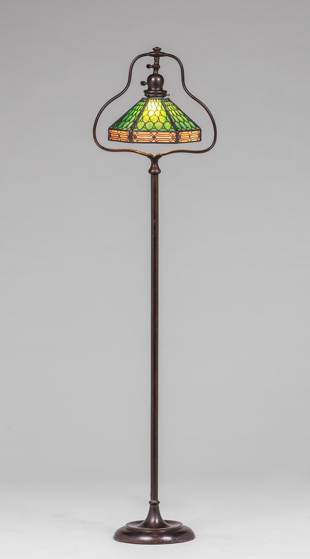 Handel Overlay Floor Lamp c1910s (1 of 4)
