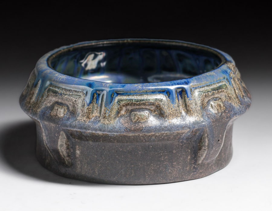 Fulper Pottery Buttress Bowl c1910 (1 of 4)