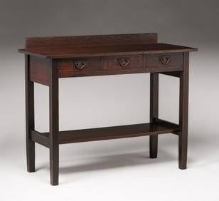 Gustav Stickley Three-Drawer "Princeton" Server c1907