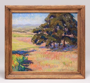 Ralph Wadsworth Graham (1901-1980) California Impressionist Landscape c1930s