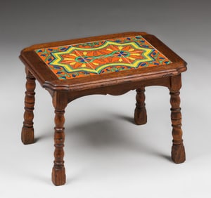 Taylor Tile Co – Los Angeles Six-Tile Table c1930s