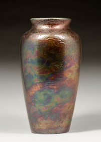 Weller Pottery Bronzeware Vase c1910