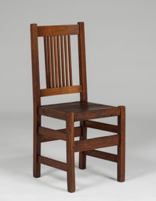 L&JG Stickley Spindled Side Chair c1908-1912