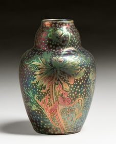 Weller Sicard Iridescent Vase c.1905