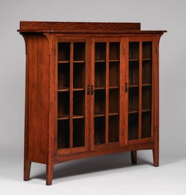 Limbert Three-Door Bookcase c1905