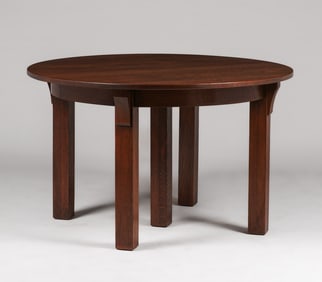 Limbert Five-Leg Dining Table c1910
