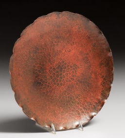Arthur Cole – Avon Coppersmith Hammered Copper Tray c1930s