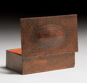 Harry St John Dixon Hammered Copper Box after 1925