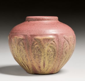 Early Van Briggle Matte Glazed Tulip Vase c1904-1906