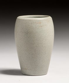 Marblehead Pottery Matte Grey Vase c1910