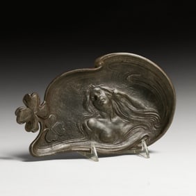 Bradley & Hubbard #2243 Art Nouveau Tray c1910s