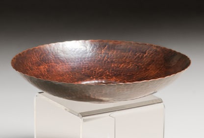 Doris Ristland Hammered Copper Bowl c1930s