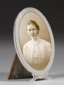 Shreve & Co Hand-Hammered Sterling Silver Frame c1910