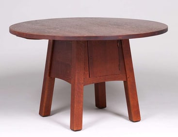 L&JG Stickley #549 Game Table c1910