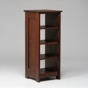 Early Gustav Stickley #548 Variant Magazine Stand c1904