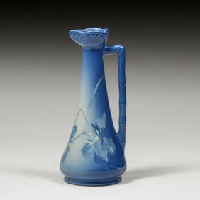 Weller Blue Louwelsa Ewer c1900s