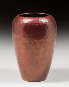 Harry St John Dixon Hammered Copper Vase after 1925