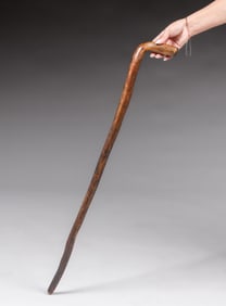 Antique Walnut Walking Cane c1900s