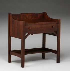 Grand Rapids One-Drawer Desk c1910