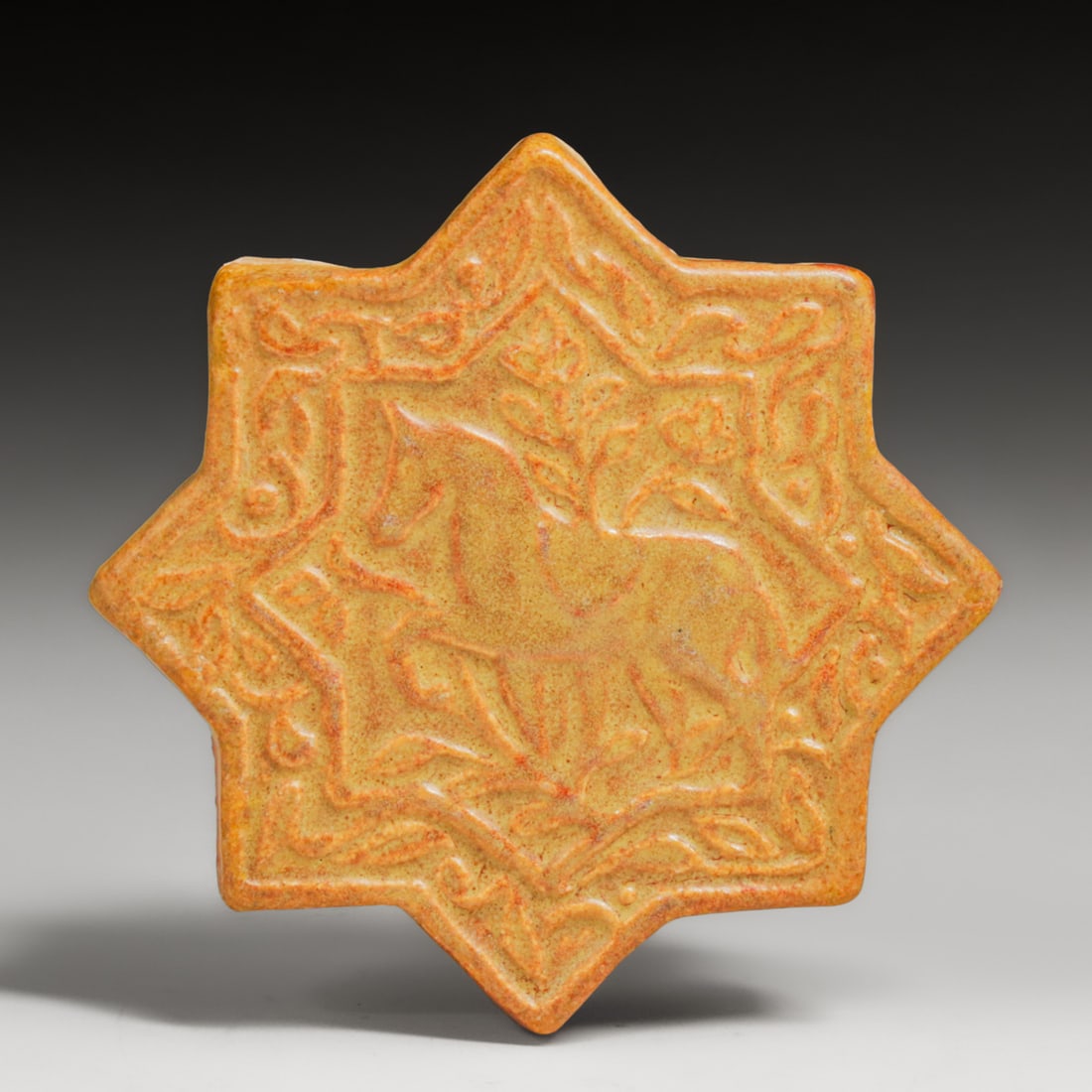 Solon & Schemmel (S&S) Tile Eight-Pointed Star-Shaped Tile c1920s (1 of 4)
