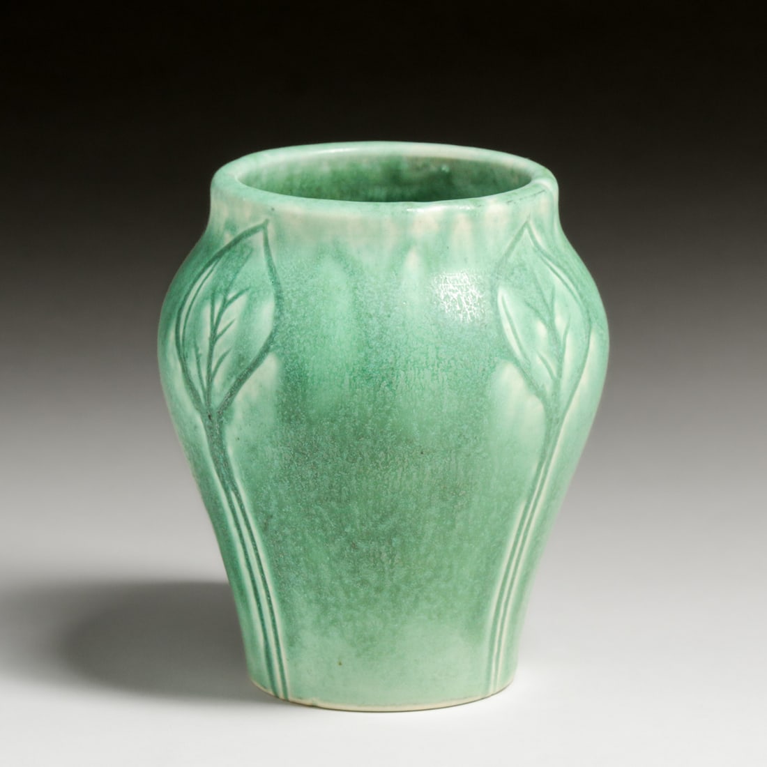 Rookwood Pottery Albert Munson Carved Matte Green Vase 1901 (1 of 4)