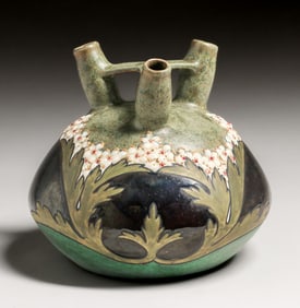 Amphora Teplitz Eduard Stellmacher Secessionist Vase c1900s