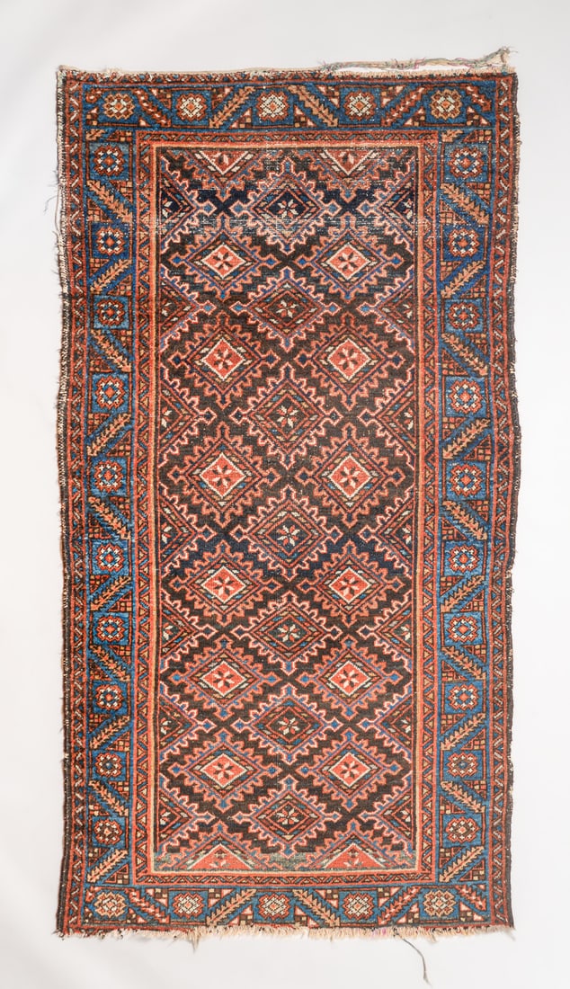 Antique Persian Kurdish Rug c1900 (1 of 8)