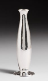 Kalo - Chicago Hand Hammered Sterling Silver Presentation Vase 1916