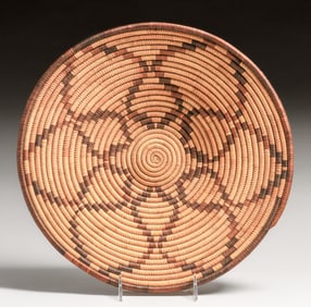 Native American - Pima Basket Tray c1930s