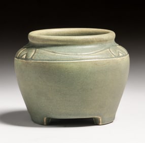 Rookwood Pottery Cecil A. Duell Carved Vase 1908