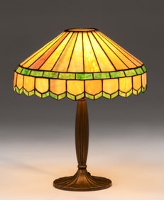 Handel Arts & Crafts Leaded Glass Lamp c1910