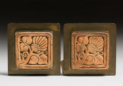 Batchelder Tile – Potter Studios Bookends c1920s