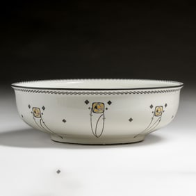 Wedgwood & Co Art Nouveau Glasgow Design Chamber Pot c1900s