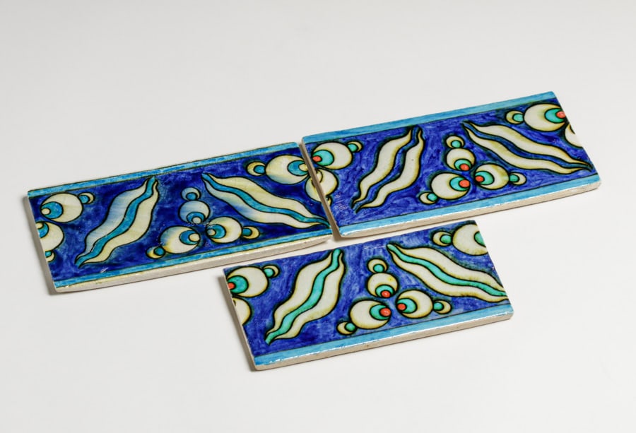 3 Turkish Mosque Tile c1980s (1 of 13)