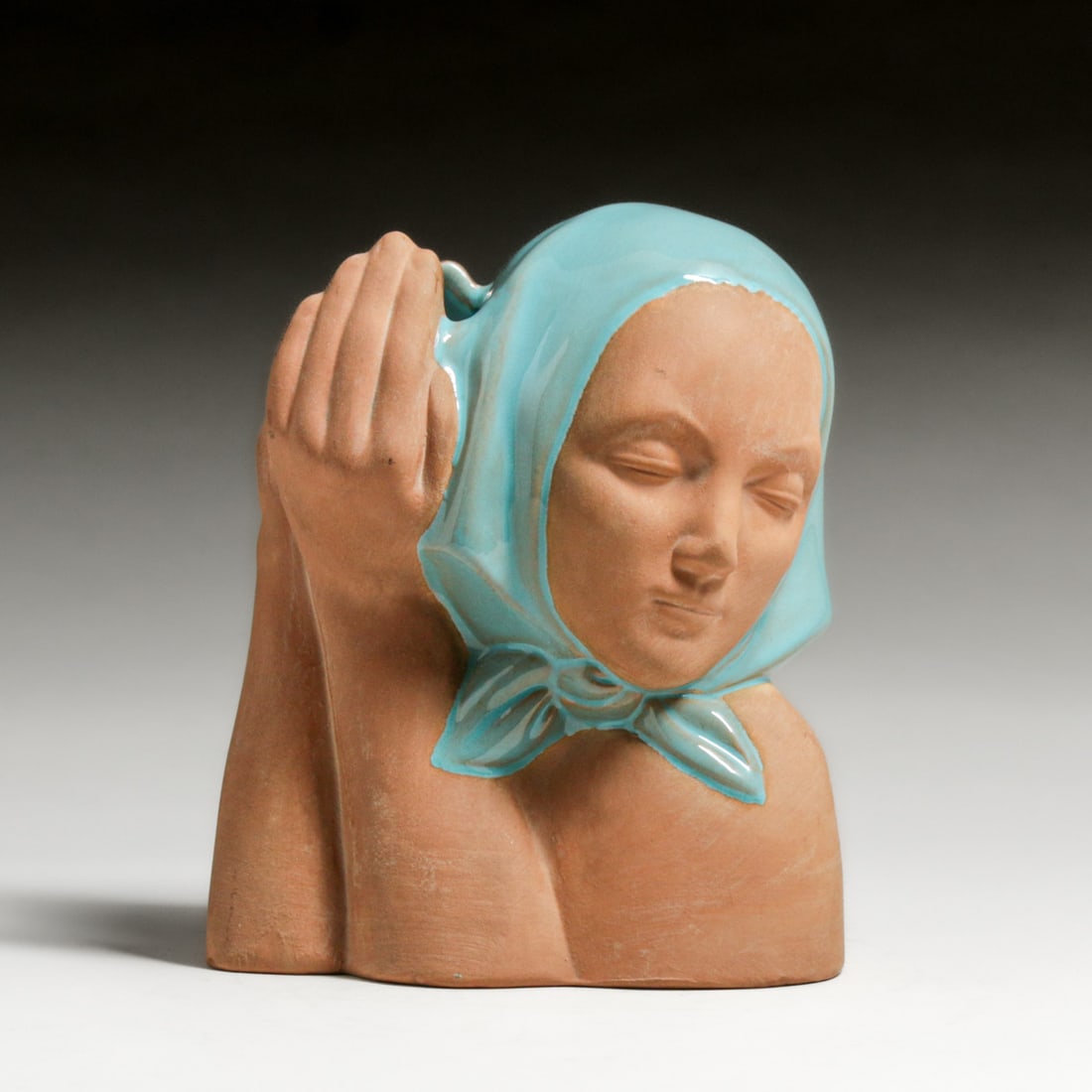 Catalina Pottery Gladding McBean Vintage Head Vase c1940 (1 of 6)