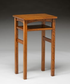 Limbert Oak Telephone Stand c1905